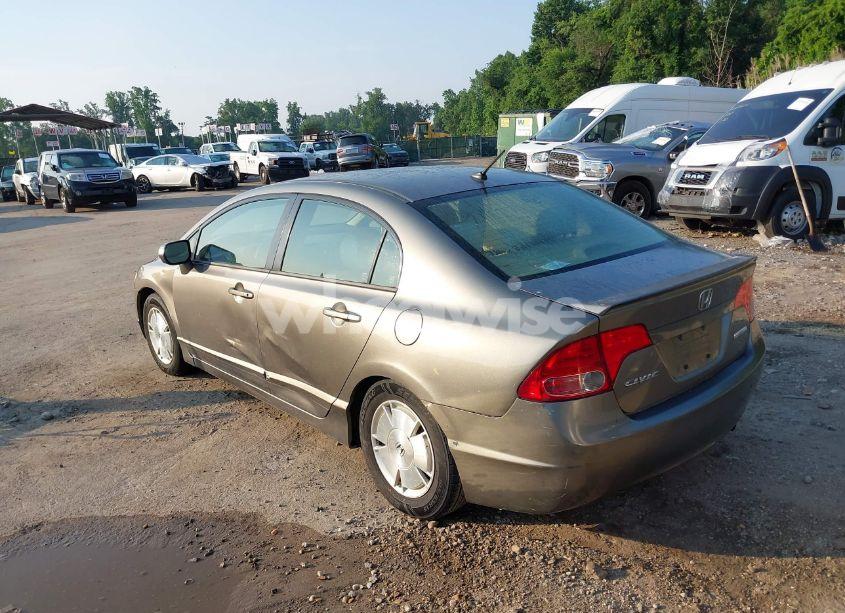 Photo 3 of 2006 Honda Civic HYBRID (VIN JHMFA36256S002453)