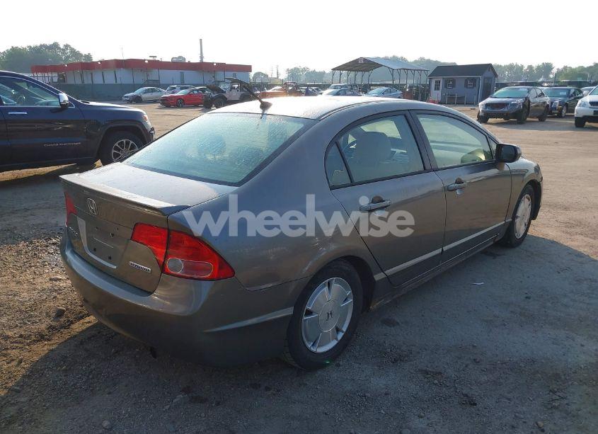 Photo 4 of 2006 Honda Civic HYBRID (VIN JHMFA36256S002453)