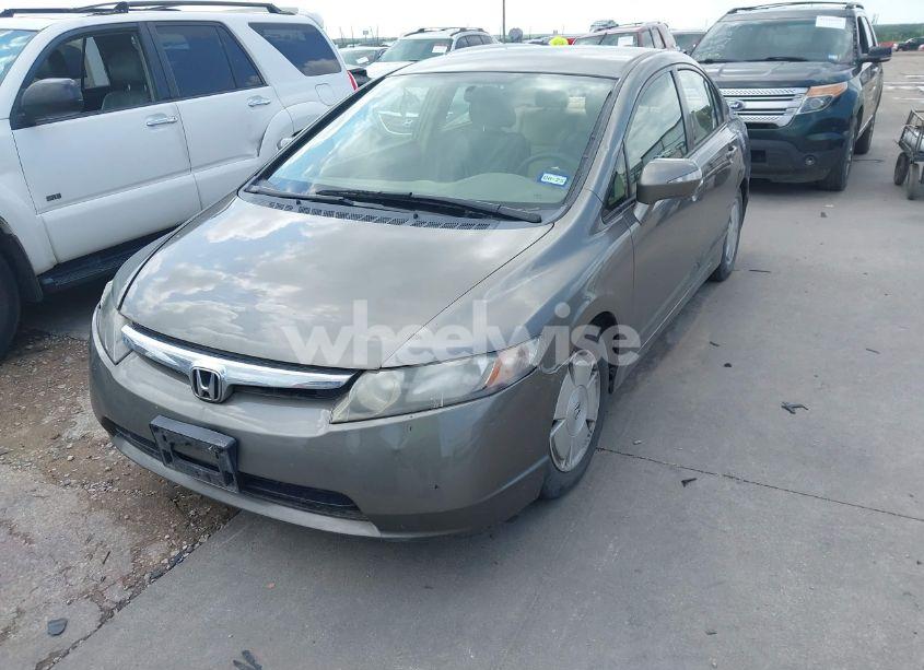 Photo 2 of 2006 Honda Civic HYBRID (VIN JHMFA36256S022573)