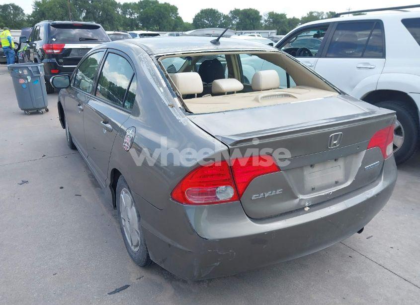 Photo 3 of 2006 Honda Civic HYBRID (VIN JHMFA36256S022573)