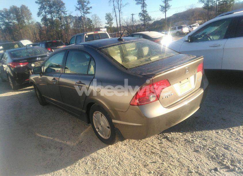 Photo 3 of 2007 Honda Civic HYBRID (VIN JHMFA36257S015589)
