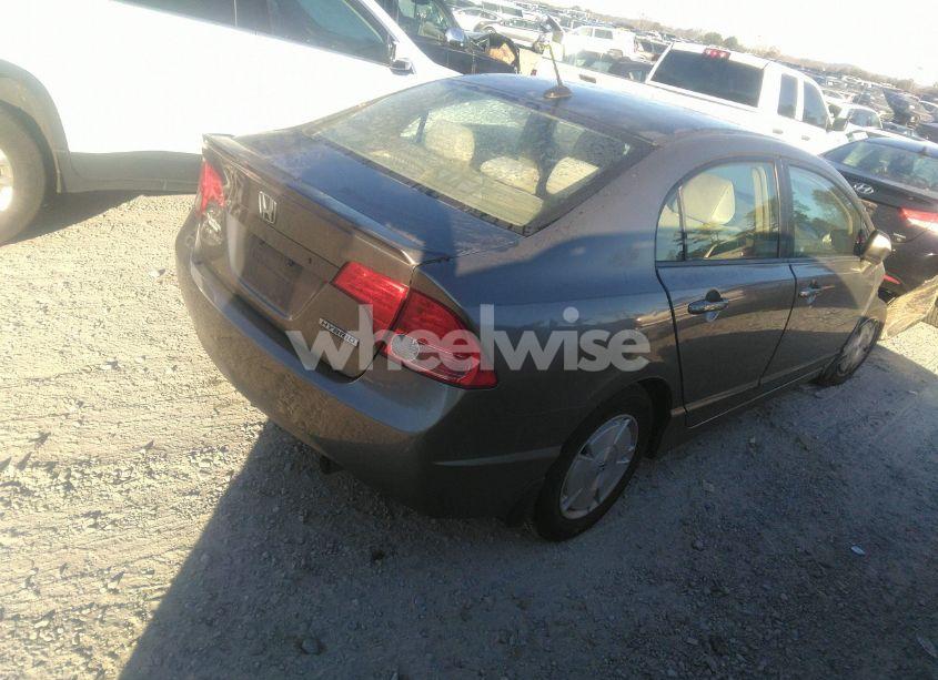 Photo 4 of 2007 Honda Civic HYBRID (VIN JHMFA36257S015589)