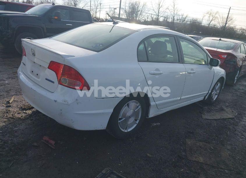 Photo 4 of 2008 Honda Civic HYBRID (VIN JHMFA36258S006005)