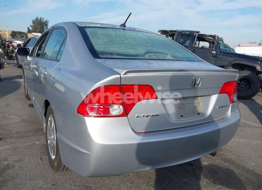 Photo 3 of 2008 Honda Civic HYBRID (VIN JHMFA36258S013410)
