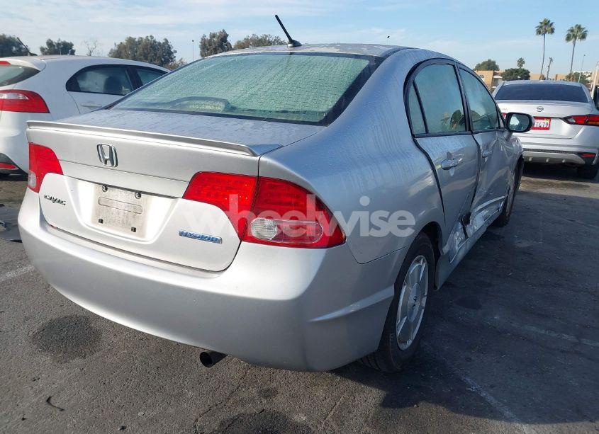 Photo 4 of 2008 Honda Civic HYBRID (VIN JHMFA36258S013410)