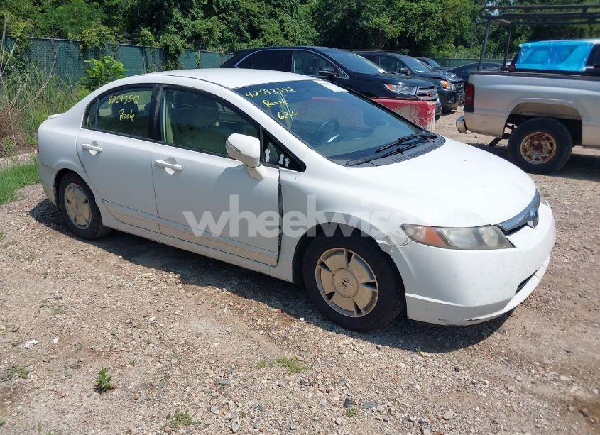 2008 Honda Civic HYBRID (VIN JHMFA36258S016971) main photo