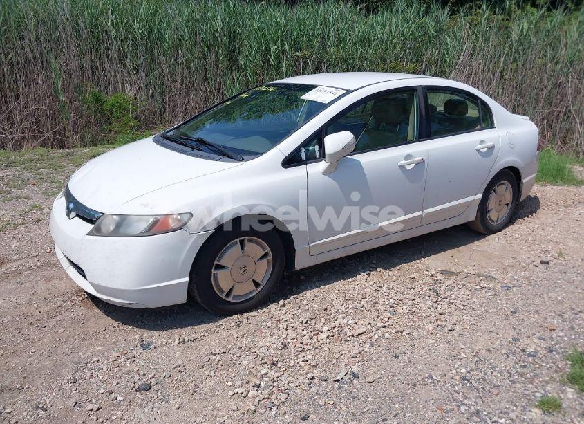 Photo 2 of 2008 Honda Civic HYBRID (VIN JHMFA36258S016971)