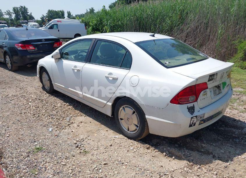 Photo 3 of 2008 Honda Civic HYBRID (VIN JHMFA36258S016971)