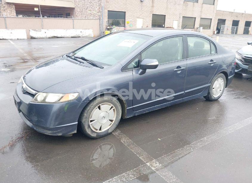 Photo 2 of 2008 Honda Civic HYBRID (VIN JHMFA36258S022463)