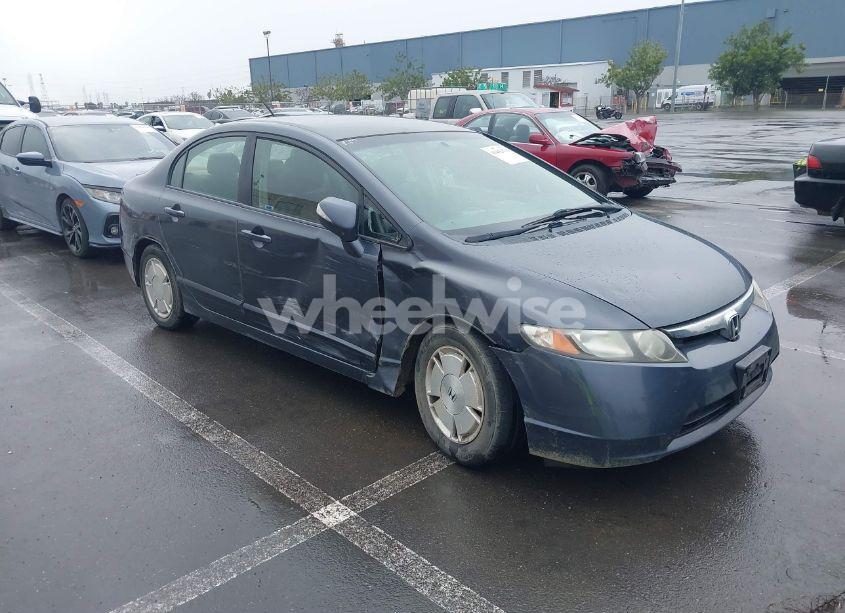 Photo 6 of 2008 Honda Civic HYBRID (VIN JHMFA36258S022463)