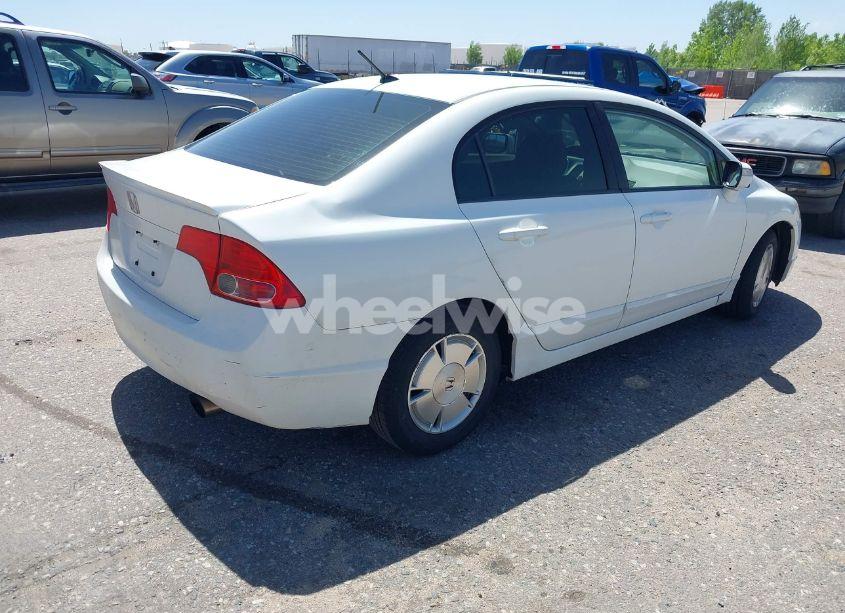 Photo 4 of 2008 Honda Civic HYBRID (VIN JHMFA36258S027131)