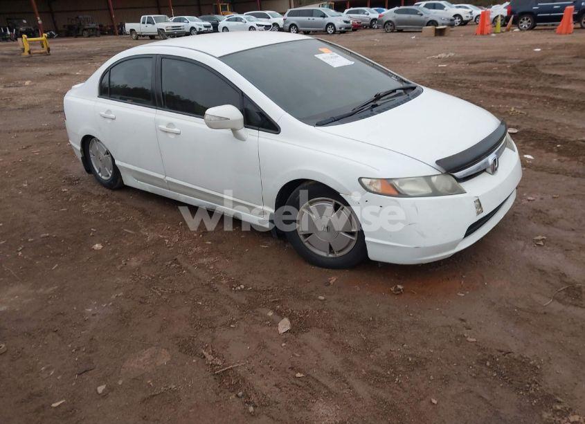 2008 Honda Civic HYBRID (VIN JHMFA36258S027873) main photo