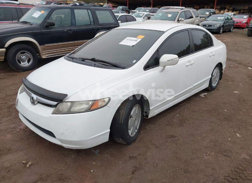 Photo 2 of 2008 Honda Civic HYBRID (VIN JHMFA36258S027873)