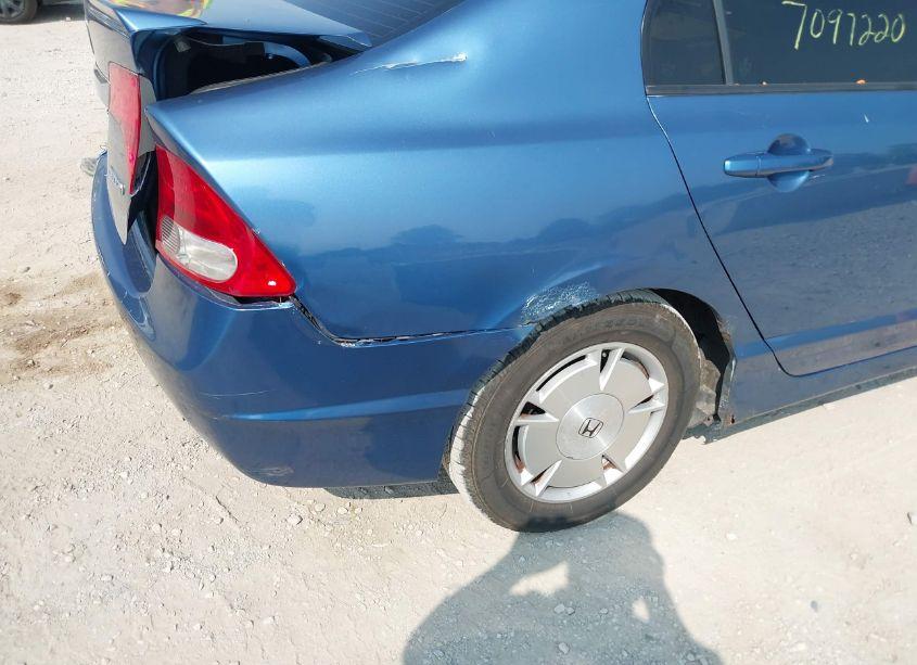 Photo 12 of 2009 Honda Civic HYBRID (VIN JHMFA36259S000206)