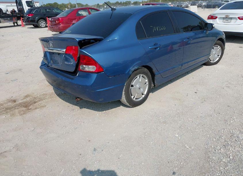 Photo 4 of 2009 Honda Civic HYBRID (VIN JHMFA36259S000206)