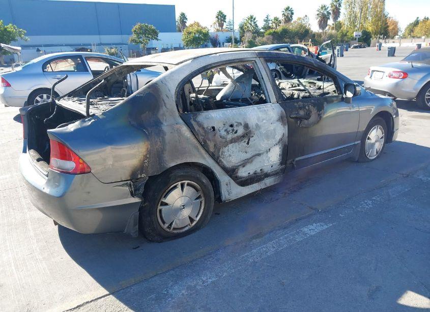 Photo 4 of 2009 Honda Civic HYBRID (VIN JHMFA36259S001906)