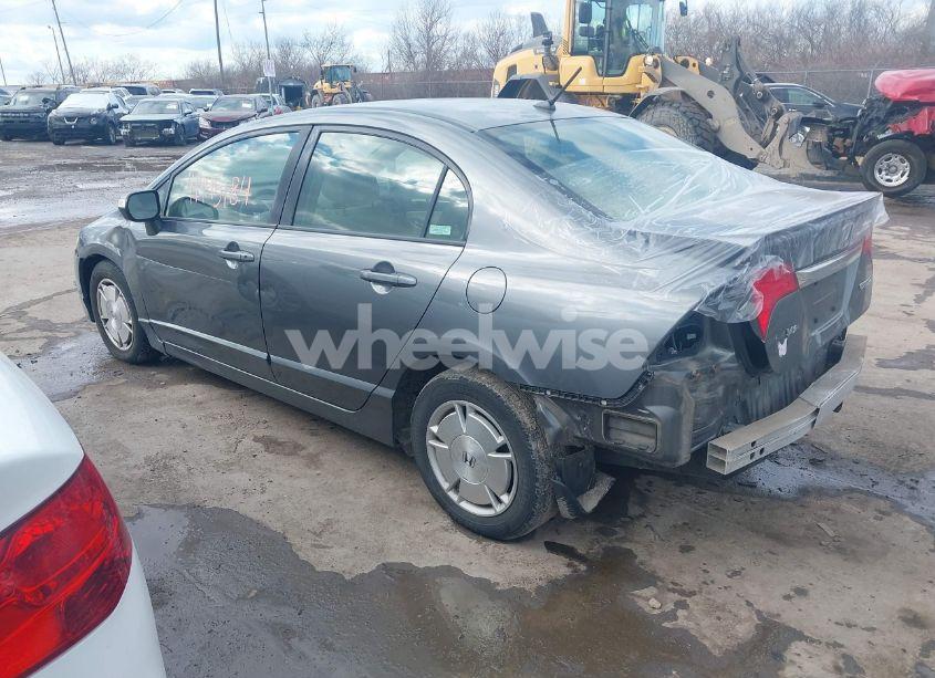 Photo 3 of 2009 Honda Civic HYBRID (VIN JHMFA36259S003199)