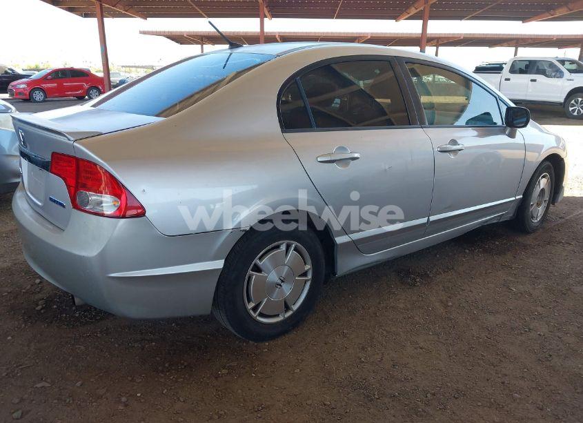 Photo 4 of 2009 Honda Civic HYBRID (VIN JHMFA36259S009844)