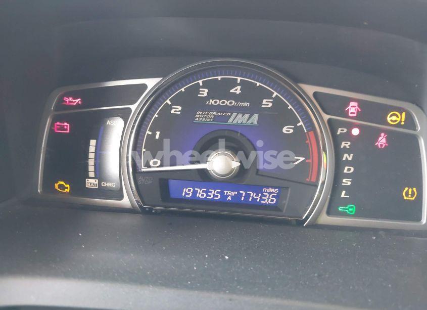 Photo 7 of 2009 Honda Civic HYBRID (VIN JHMFA36259S009844)