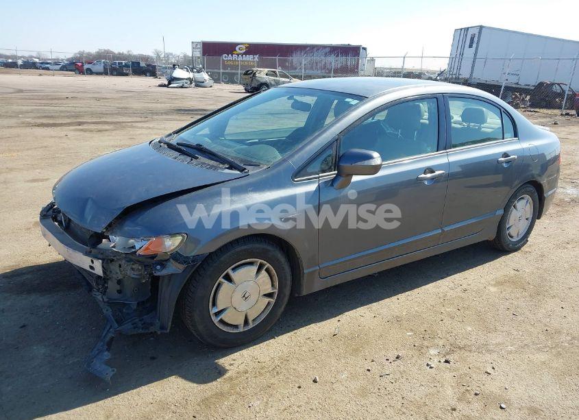 Photo 2 of 2009 Honda Civic HYBRID (VIN JHMFA36259S011822)