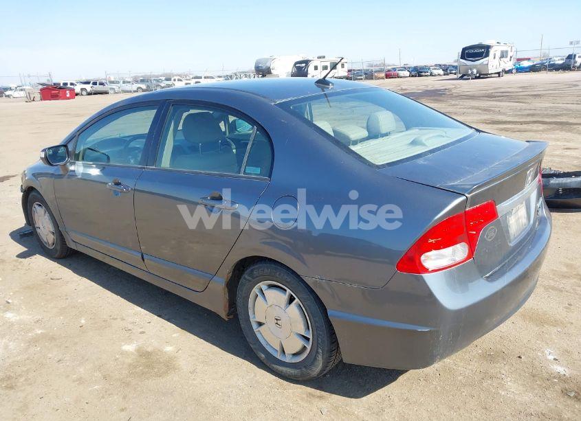 Photo 3 of 2009 Honda Civic HYBRID (VIN JHMFA36259S011822)