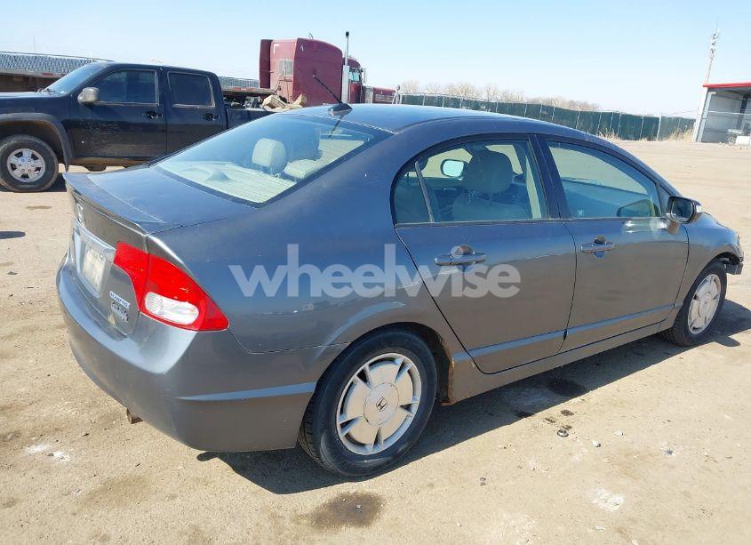 Photo 4 of 2009 Honda Civic HYBRID (VIN JHMFA36259S011822)