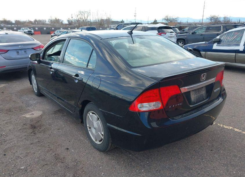 Photo 3 of 2009 Honda Civic HYBRID (VIN JHMFA36259S013988)