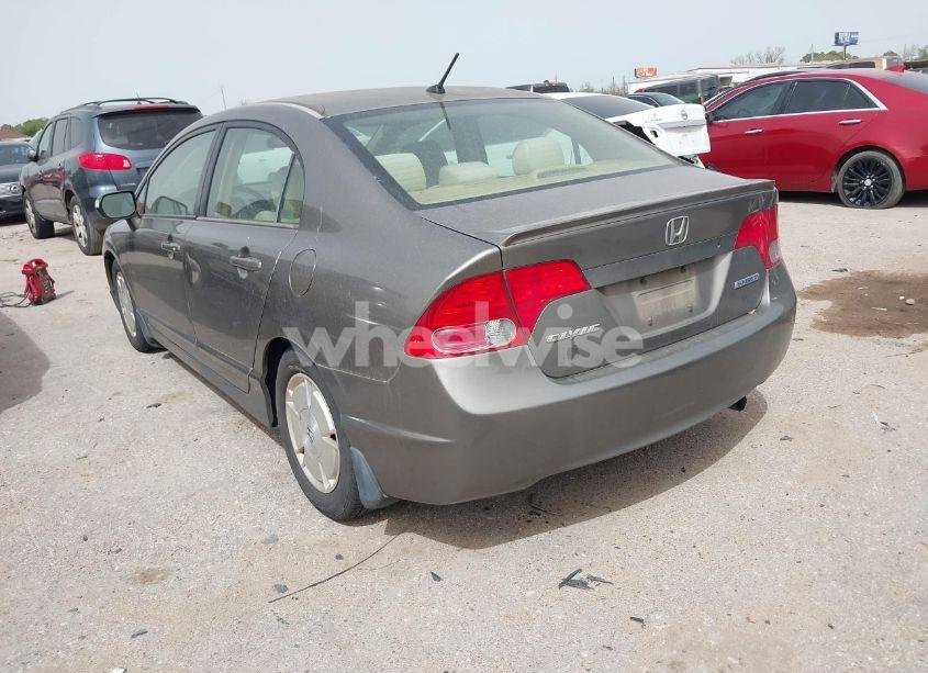 Photo 3 of 2006 Honda Civic HYBRID (VIN JHMFA36266S002574)