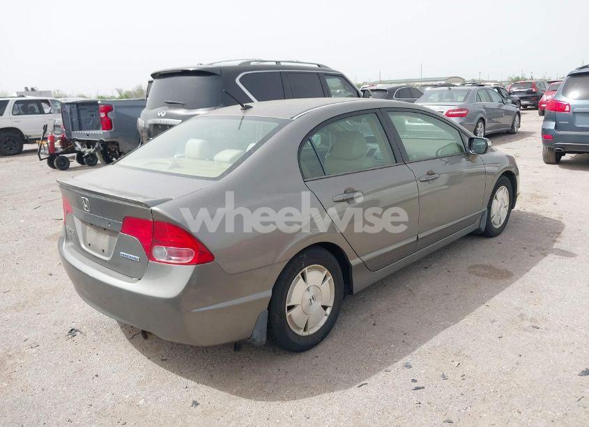 Photo 4 of 2006 Honda Civic HYBRID (VIN JHMFA36266S002574)