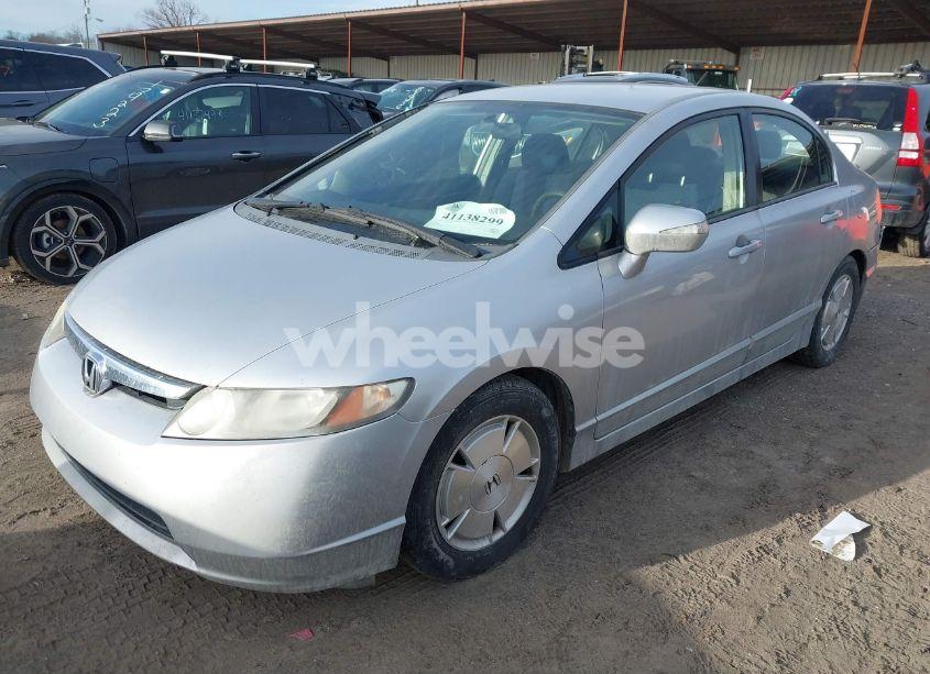 Photo 2 of 2006 Honda Civic HYBRID (VIN JHMFA36266S007516)