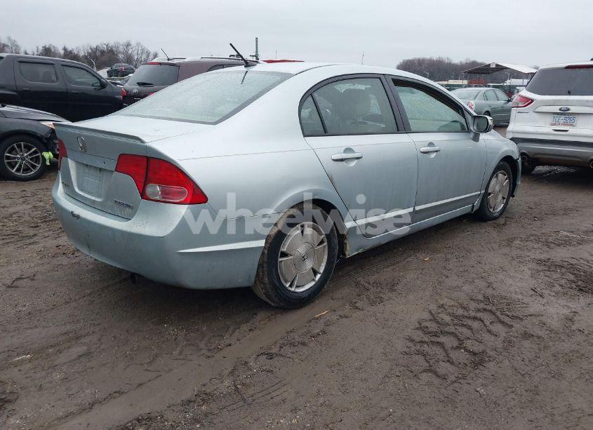 Photo 4 of 2006 Honda Civic HYBRID (VIN JHMFA36266S015454)