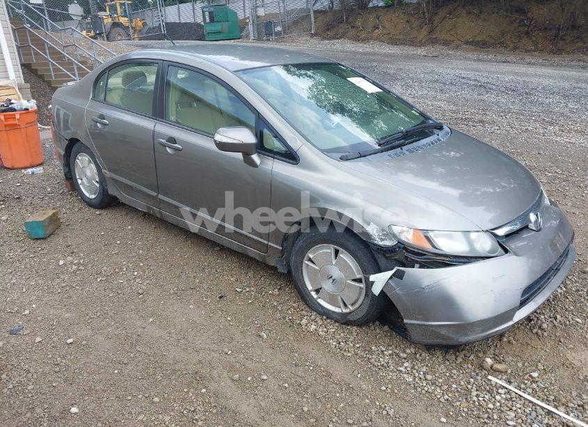 2007 Honda Civic HYBRID (VIN JHMFA36267S006349) main photo