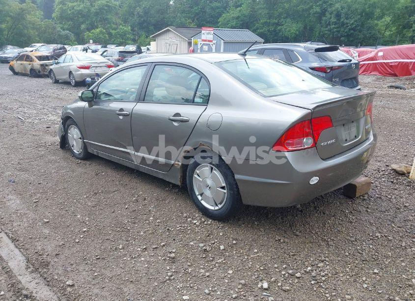 Photo 3 of 2007 Honda Civic HYBRID (VIN JHMFA36267S006349)