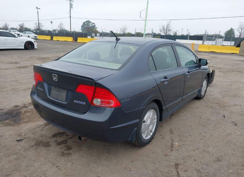 Photo 4 of 2008 Honda Civic HYBRID (VIN JHMFA36268S000133)