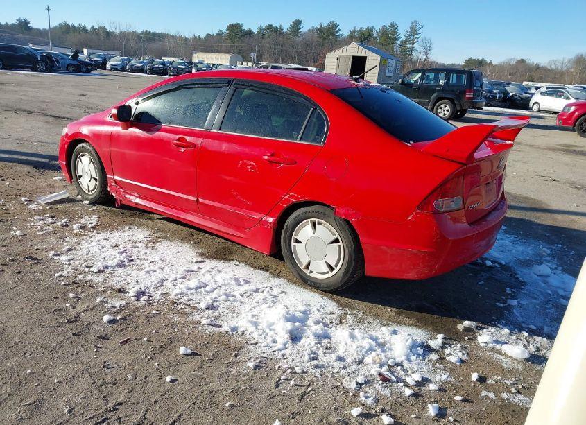 Photo 3 of 2008 Honda Civic HYBRID (VIN JHMFA36268S003307)