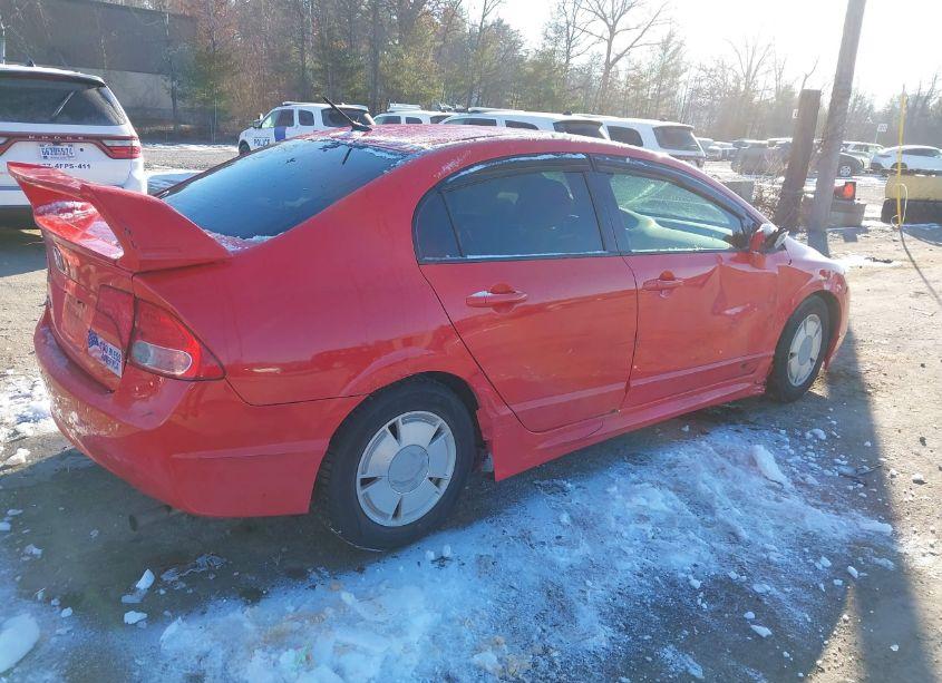 Photo 4 of 2008 Honda Civic HYBRID (VIN JHMFA36268S003307)