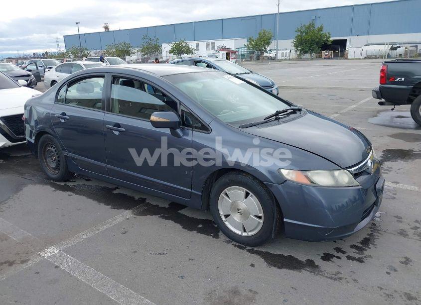 2008 Honda Civic HYBRID (VIN JHMFA36268S013139) main photo