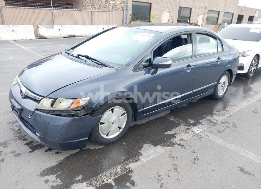 Photo 2 of 2008 Honda Civic HYBRID (VIN JHMFA36268S013139)