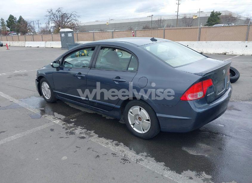 Photo 3 of 2008 Honda Civic HYBRID (VIN JHMFA36268S013139)