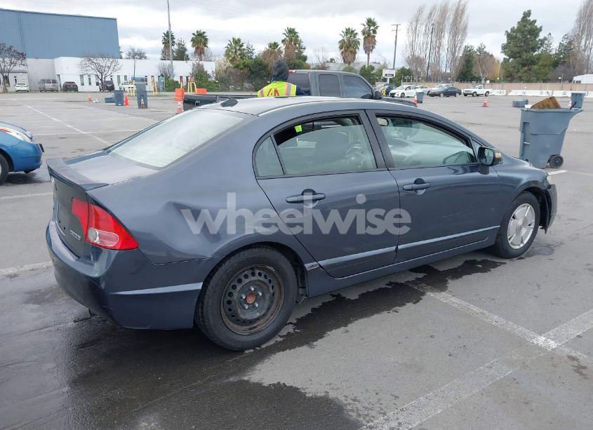 Photo 4 of 2008 Honda Civic HYBRID (VIN JHMFA36268S013139)