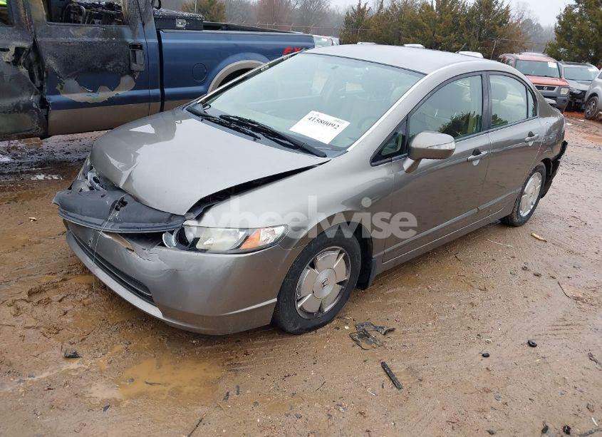 Photo 2 of 2008 Honda Civic HYBRID (VIN JHMFA36268S022195)