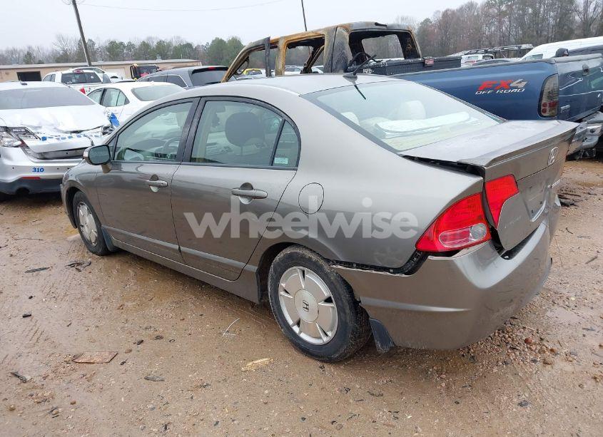 Photo 3 of 2008 Honda Civic HYBRID (VIN JHMFA36268S022195)