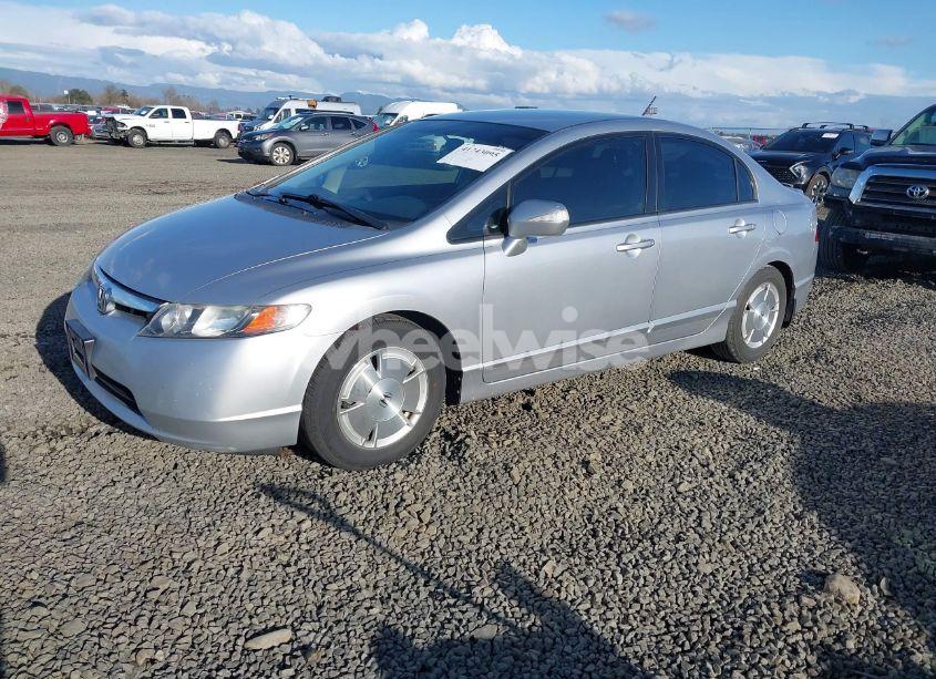 Photo 2 of 2008 Honda Civic HYBRID (VIN JHMFA36268S026859)