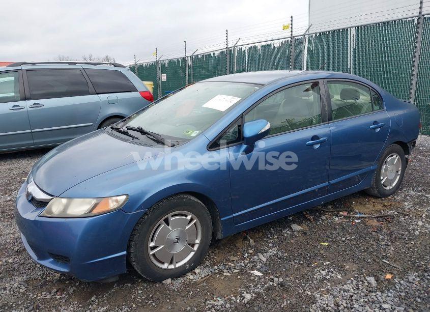 Photo 2 of 2009 Honda Civic HYBRID (VIN JHMFA36269S000022)
