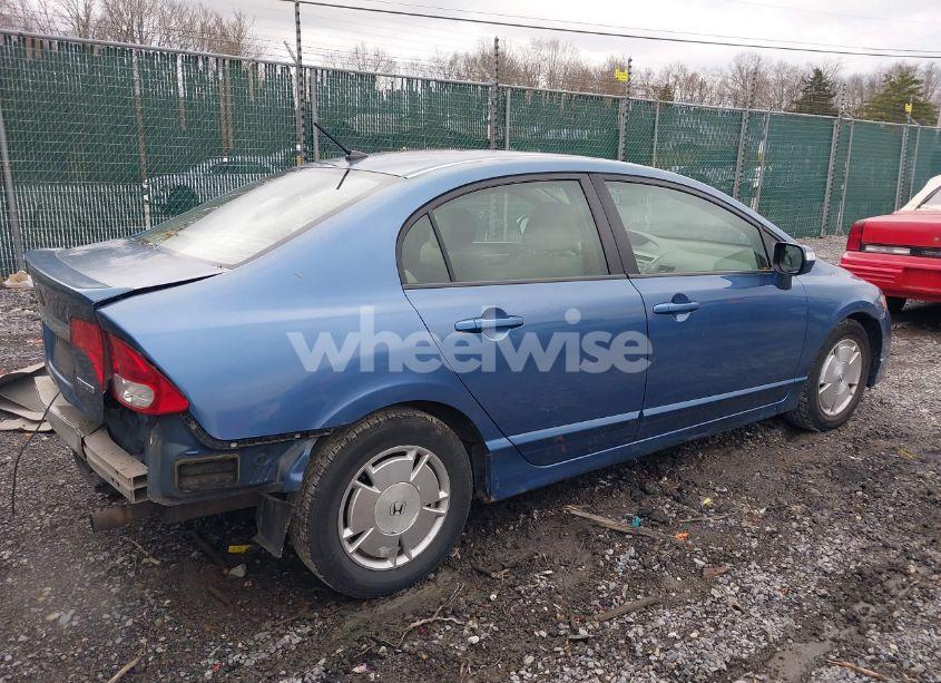 Photo 4 of 2009 Honda Civic HYBRID (VIN JHMFA36269S000022)