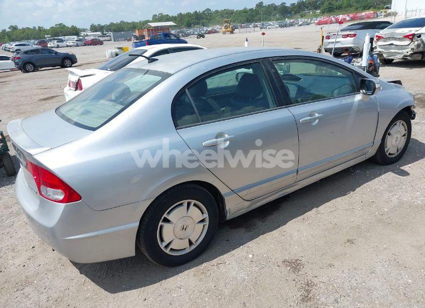 Photo 4 of 2009 Honda Civic HYBRID (VIN JHMFA36269S002319)