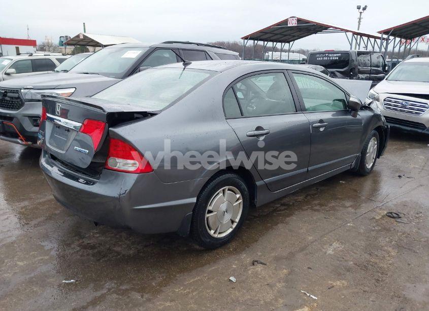 Photo 4 of 2009 Honda Civic HYBRID (VIN JHMFA36269S008590)