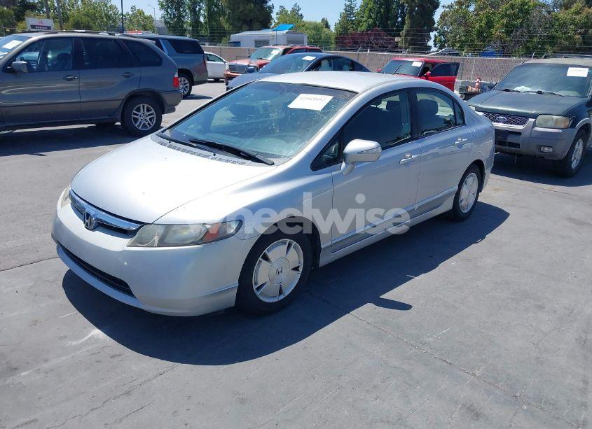 Photo 2 of 2006 Honda Civic HYBRID (VIN JHMFA36276S000493)