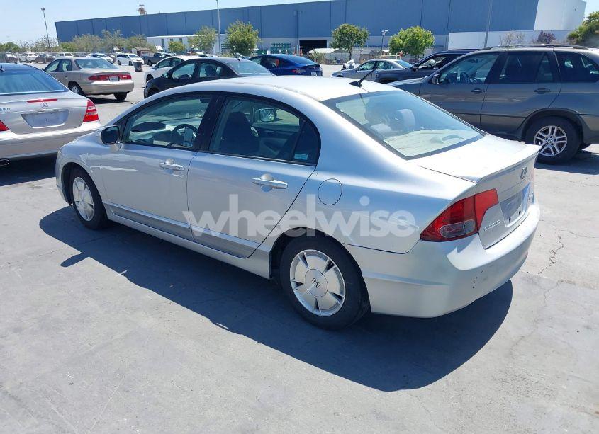 Photo 3 of 2006 Honda Civic HYBRID (VIN JHMFA36276S000493)