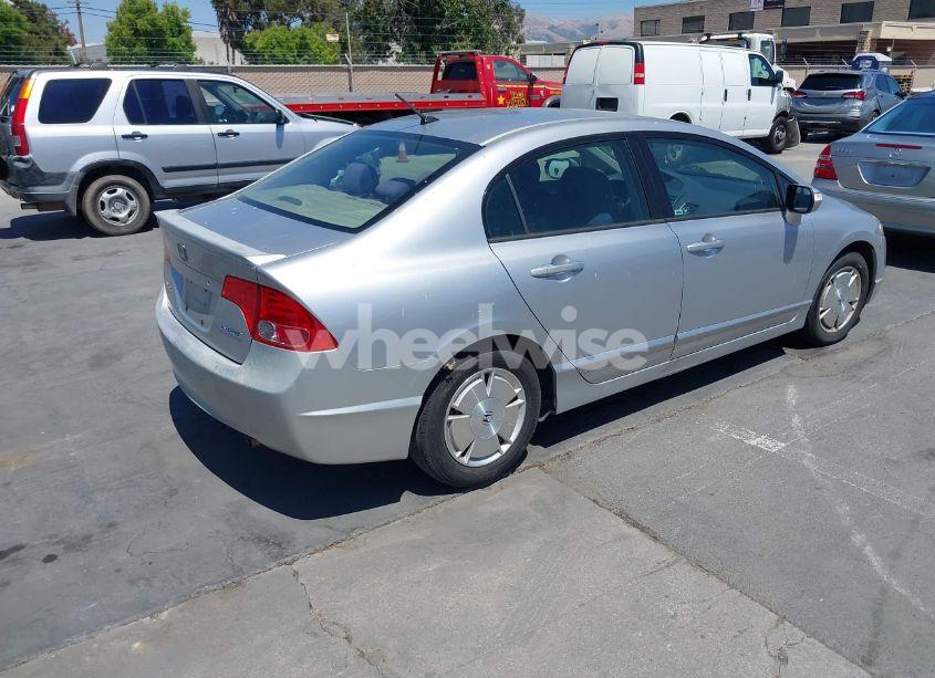 Photo 4 of 2006 Honda Civic HYBRID (VIN JHMFA36276S000493)